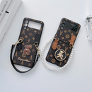 Case Samsung Z Flip Luxo de Couro