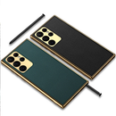 Case Samsung de Couro com Chapeamento de Luxo