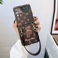 Case Samsung Z Flip Luxo de Couro