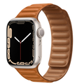Pulseira Apple Watch Couro com Fecho Magnético