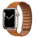 Pulseira Apple Watch Couro com Fecho Magnético