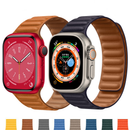 Pulseira Apple Watch Couro com Fecho Magnético