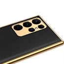 Case Samsung de Couro com Chapeamento de Luxo