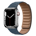 Pulseira Apple Watch Couro com Fecho Magnético