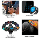 Smartwatch GTR3 PRO + 2 Pulseiras Extras