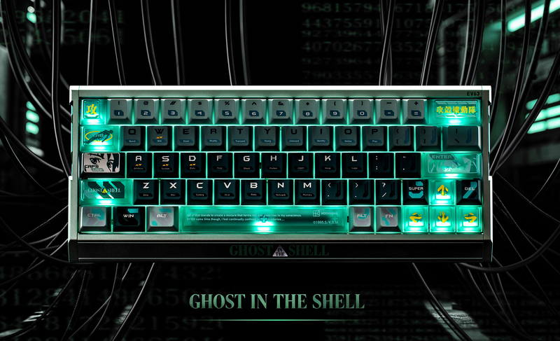 IQUNIX EV63 Ghost in the Shell Edition