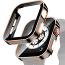 Case Protetora Apple Watch Vidro Temperado 9H Anti Risco