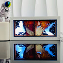 3D Anime LED Light Box — Paper Carving Night Lamp & Bedroom Decor