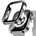 Case Protetora Apple Watch Vidro Temperado 9H Anti Risco