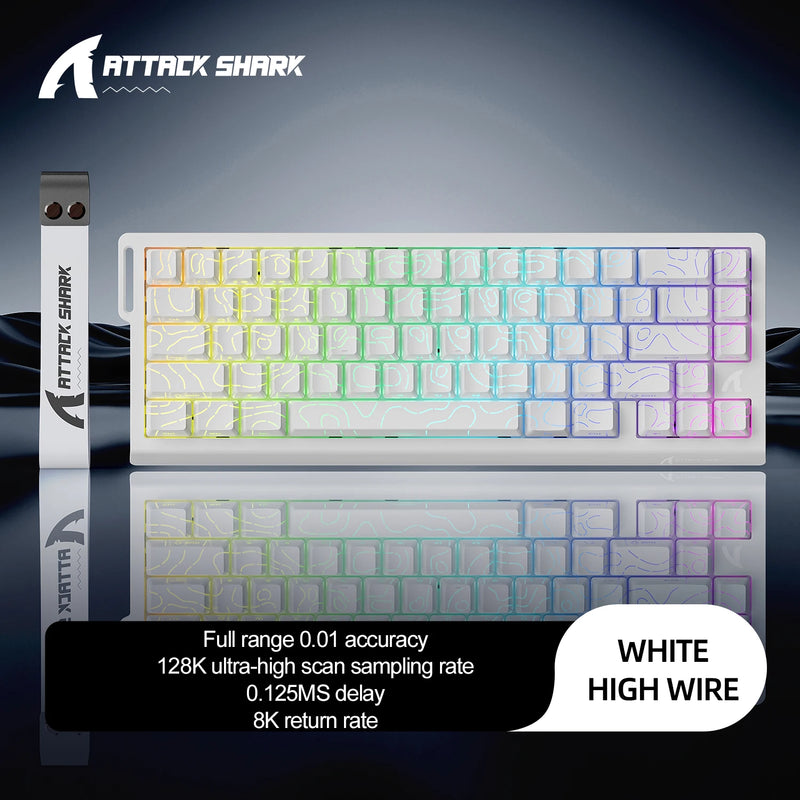 Attack Shark X68HE Magnetic Keyboard – Rapid Trigger 8000Hz