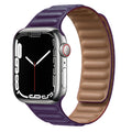 Pulseira Apple Watch Couro com Fecho Magnético