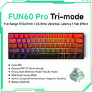 Akko MonsGeek FUN68/FUN60 HE Magnetic Gaming Keyboard – Rapid Trigger 8K