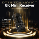 ATTACK SHARK R5 Ultra 8K Wireless Gaming Mouse – 39g, PAW3950MAX
