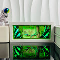 3D Anime LED Light Box — Paper Carving Night Lamp & Bedroom Decor
