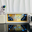 3D Anime LED Light Box — Paper Carving Night Lamp & Bedroom Decor