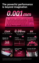 MCHOSE MIX87 Magnetic Gaming Keyboard – 8K Polling, 0.08ms Latency