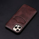 Case iPhone de Couro com Slot para Cartão