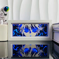 3D Anime LED Light Box — Paper Carving Night Lamp & Bedroom Decor