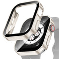 Case Protetora Apple Watch Vidro Temperado 9H Anti Risco
