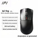 IPI HAZEX — 3-Mode 8K Wireless Gaming Mouse, PAW3395, TMR & Vibration Sensing