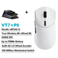 Rapoo VT7 MAX/VT7 — 8K Wireless Gaming Mouse, 53g, Up to 750h Battery