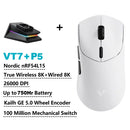 Rapoo VT7 MAX/VT7 — 8K Wireless Gaming Mouse, 53g, Up to 750h Battery