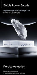 ATK Blazing Sky ZERO Ultralight Wireless Gaming Mouse Dual 8K PAW3950Ultra Transducer Wireless Mouse Ergonomic Mouse Foggy Mice