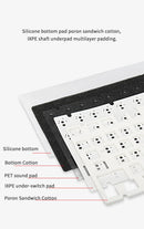 AJAZZ AK820 Pro – 75% Wireless Mechanical Keyboard, RGB