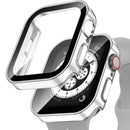 Case Protetora Apple Watch Vidro Temperado 9H Anti Risco