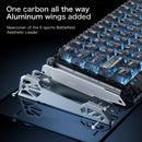 ATTACK SHARK R68 HE — 60% 8K Hall Effect Gaming Keyboard, Carbon Fiber RGB