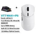 Rapoo VT7 MAX/VT7 — 8K Wireless Gaming Mouse, 53g, Up to 750h Battery
