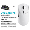 Rapoo VT7 MAX/VT7 — 8K Wireless Gaming Mouse, 53g, Up to 750h Battery