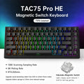 AKKO TAC75 HE Magnetic Switch Keyboard 75% Gaming Keyboards Rapid Trigger 0.005mm 8K RGB Wired Esports Custom Keyboard for Gamer