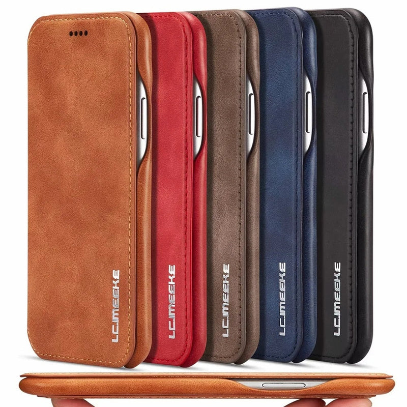 Case Samsung Slim 2 em 1 de Couro com Proteção 360º - LC. Imeeke