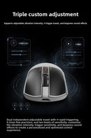 IPI HAZEX — 3-Mode 8K Wireless Gaming Mouse, PAW3395, TMR & Vibration Sensing