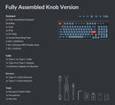 Keychron V5 Max QMK/VIA Wireless Mechanical Keyboard – RGB, Gateron Jupiter