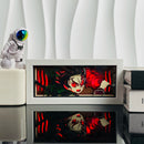 3D Anime LED Light Box — Paper Carving Night Lamp & Bedroom Decor