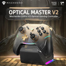 MACHENIKE G5 Pro V2 Wireless Gaming Controller – Optical Triggers, 4K Hall Effect Joystick & Tri-Mode
