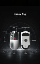 IPI HAZEX — 3-Mode 8K Wireless Gaming Mouse, PAW3395, TMR & Vibration Sensing