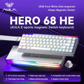 AULA HERO68 XS — 68-Key Magnetic Gaming Keyboard, Dual 8K RGB