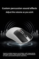 IPI HAZEX — 3-Mode 8K Wireless Gaming Mouse, PAW3395, TMR & Vibration Sensing