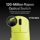 Rapoo VT3S/VT3S MAX Gen-2 — 8K Wireless Gaming Mouse, 49g, Up to 750h Battery