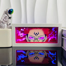 3D Anime LED Light Box — Paper Carving Night Lamp & Bedroom Decor