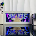 3D Anime LED Light Box — Paper Carving Night Lamp & Bedroom Decor