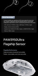 ATK Blazing Sky ZERO Ultralight Wireless Gaming Mouse Dual 8K PAW3950Ultra Transducer Wireless Mouse Ergonomic Mouse Foggy Mice