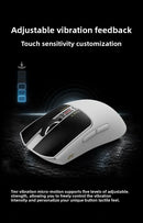IPI HAZEX — 3-Mode 8K Wireless Gaming Mouse, PAW3395, TMR & Vibration Sensing