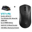 Rapoo VT7 MAX/VT7 — 8K Wireless Gaming Mouse, 53g, Up to 750h Battery