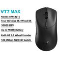 Rapoo VT7 MAX/VT7 — 8K Wireless Gaming Mouse, 53g, Up to 750h Battery