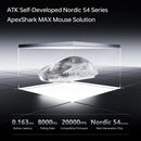 ATK Blazing Sky ZERO Ultralight Wireless Gaming Mouse Dual 8K PAW3950Ultra Transducer Wireless Mouse Ergonomic Mouse Foggy Mice