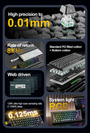 Attack Shark X68HE Magnetic Keyboard – Rapid Trigger 8000Hz